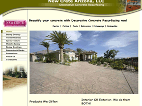 decorative concrete Mesa