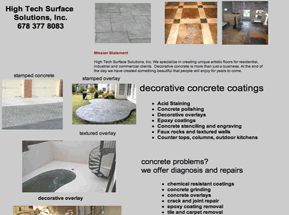 decorative concrete Mobile