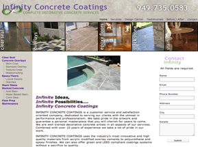 decorative concrete NewportBeach