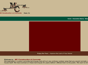 decorative concrete napa