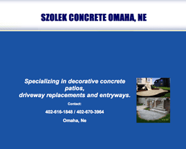 decorative concrete omaha