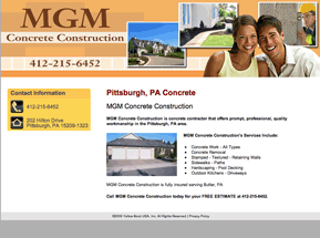 decorative concrete Pittsburgh