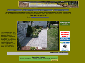 decorative concrete Providence