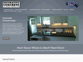 decorative concrete Richmond