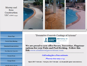 decorative concrete Pheonix