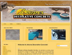 decorative concrete Pheonix