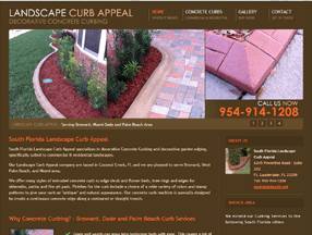 decorative concrete plantation