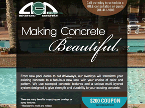 decorative concrete portarthur