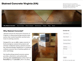 decorative concrete roanoke 