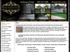 decorative concrete Sacramento