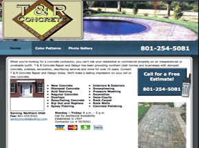 decorative concrete SaltLakeCity