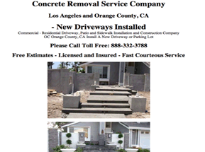 decorative concrete SantaAna