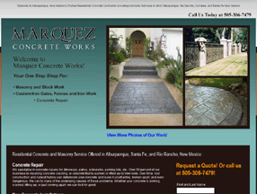 decorative concrete SantaFe