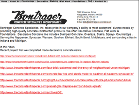 decorative concrete SouthBend