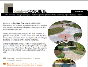 decorative concrete Springfield