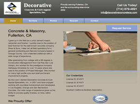 decorative concrete sanbernardino